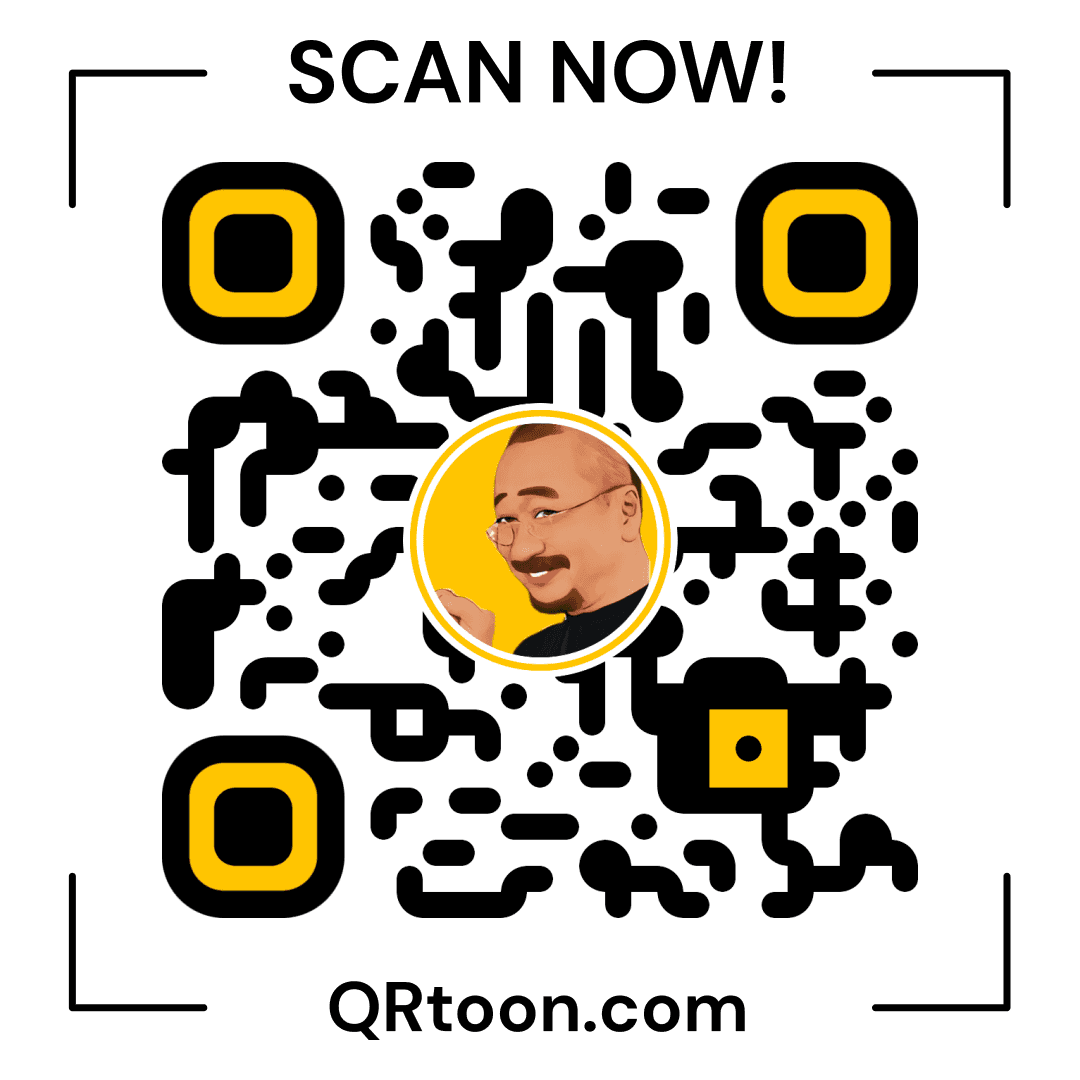 「QRToon」で作成したQRのバリエーション1