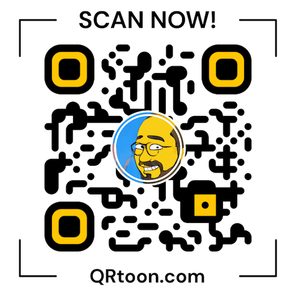 「QRToon」で作成したQRコードのバリエーション4