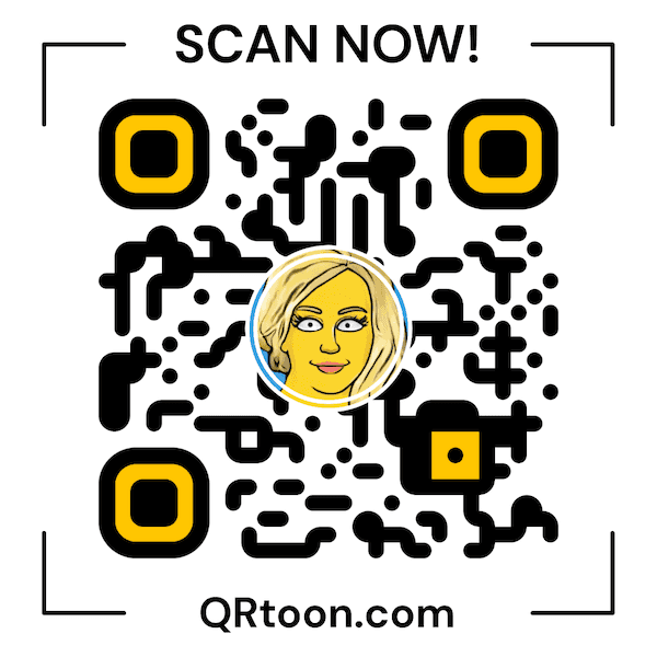 「QRToon」で作成したQRコードのバリエーション4